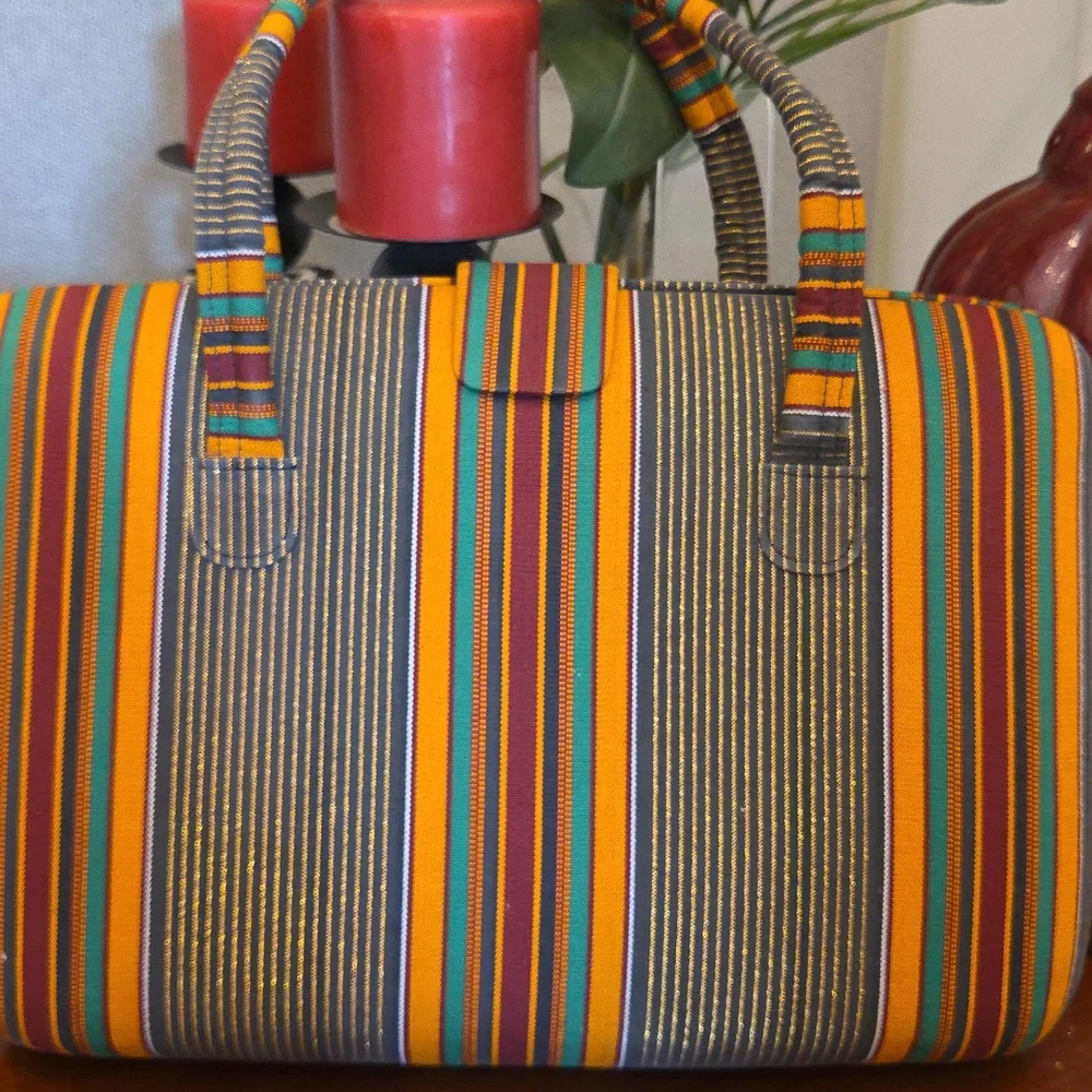 Striped Multicolor Bag